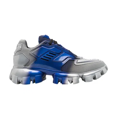 Pre-owned Prada Cloudbust Thunder Knit 'anthracite Royal Blue' | Grey | Men's Size 10