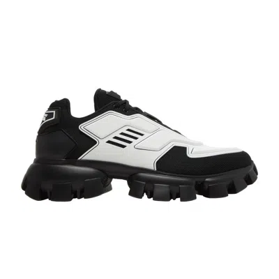 Pre-owned Prada Cloudbust Thunder Knit 'black White' | Men's Size 10