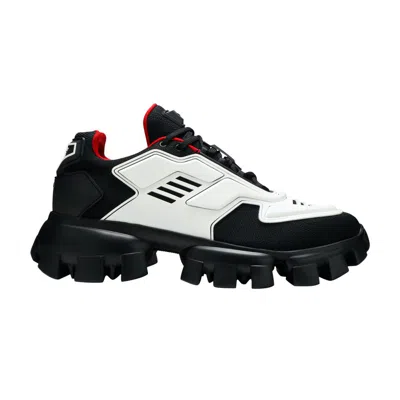 Pre-owned Prada Cloudbust Thunder Knit 'white Black' | Men's Size 9