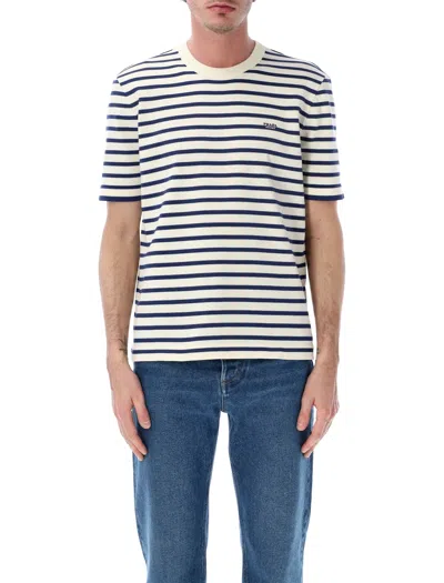 PRADA PRADA PRADA COTTON STRIPED CREWNECK SWEATER