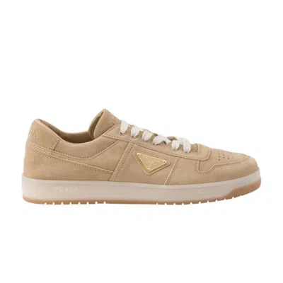 Pre-owned Prada Downtown Leather 'delavé - Ecru' | Tan | Men's Size 8