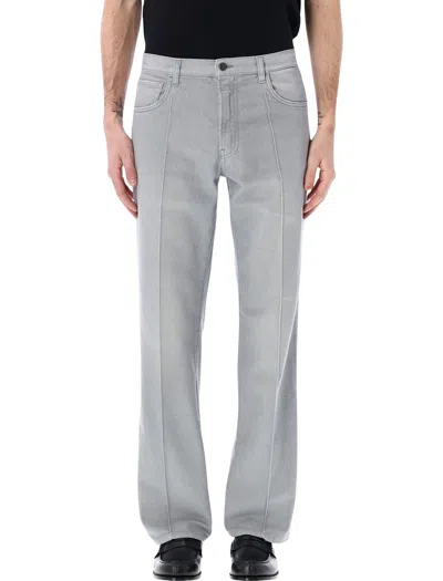 PRADA PRADA PRADA FIVE-POCKET WASHED DENIM JEANS