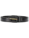 Prada Half Loop Belt In Black