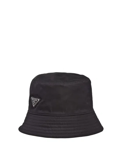 Prada Hat Black In Purple