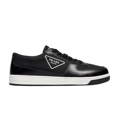 Pre-owned Prada Nylon 'black White' | Men's Size 7