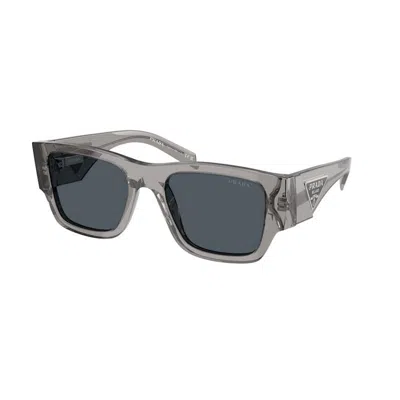 Prada Man Sunglasses Pr 10zs In Dark Grey