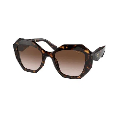 Prada Woman Sunglasses Pr 16ws In Polar Light Brown
