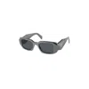 Prada Woman Sunglasses Pr 17ws In Gray
