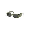 Prada 0pr 17ws Sunglasses In Green
