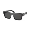 Prada Dark Grey Browline Men's Sunglasses Pr 19ws 1ab5s0 52
