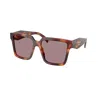 Prada Eyewear Sunglasses In Brown