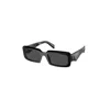 Prada Square-frame Tinted Sunglasses In Black