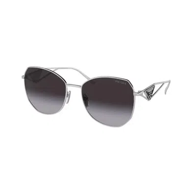 Prada Pr 57ys 1bc5d1 In Silver