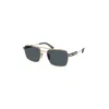 Prada Unisex Sunglasses Pr 67zs In Gray