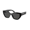 Prada Grey Cat Eye Ladies Sunglasses Pr A09s 1ab5s0 53 In Black