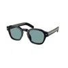 Prada Man Sunglass Pr A16s In Polarized Green