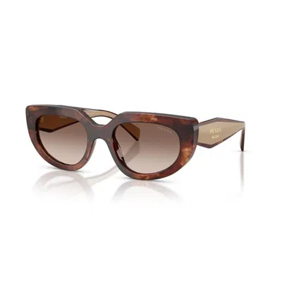 Prada Pr D02s 00k10s In Brown
