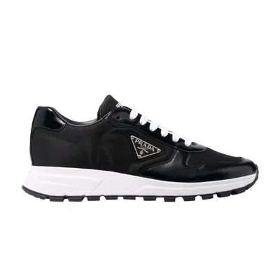 Pre-owned Prada Prax 01 Re-nylon 'black White' 2023 | Men's Size 10