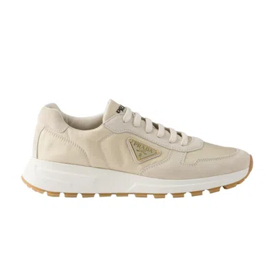 Pre-owned Prada Prax 01 Re-nylon 'chalk' | Cream | Men's Size 8.5