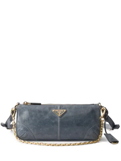 PRADA PRADA PRADA RE-EDITION 2002 LEATHER SHOULDER BAG
