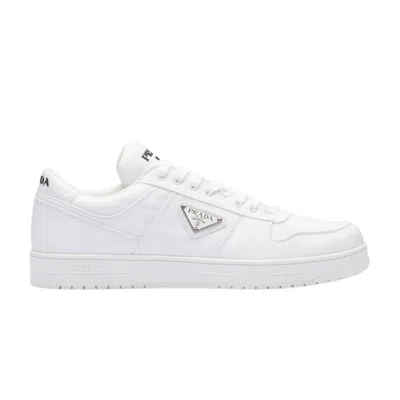 Pre-owned Prada Re-nylon Gabardine 'white' | Men's Size 6.5