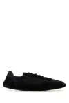 Prada Sneakers Collapse In Re-nylon And Suede In Black