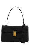 Prada Soft Sound Shoulder Bags Black