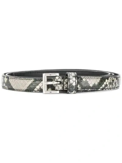 PRADA PRADA PRADA SQUARE BUCKLE BELT AYERS