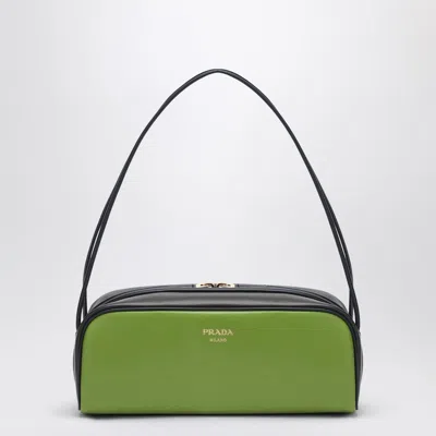 Prada Swing Bag Ebony/green Women