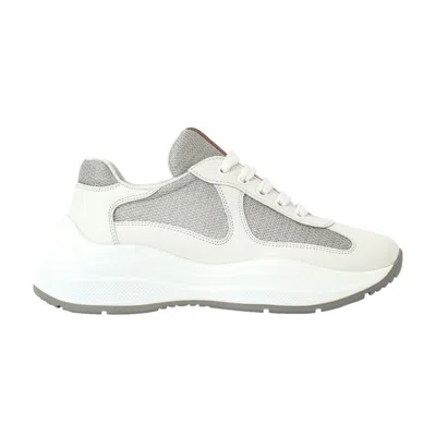 Pre-owned Prada Wmns America's Cup 'white Smooth Leather' | Women's Size 3.5