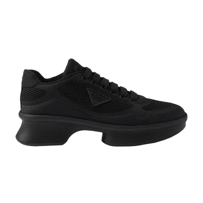 Pre-owned Prada Wmns Re-nylon And Mesh Sneaker 'black' | Women's Size 4.5