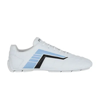 Pre-owned Prada Wmns Rev Sneaker 'white Light Blue' | Women's Size 3
