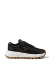 Prada Prax 01 Leather Sneakers In Animal Print