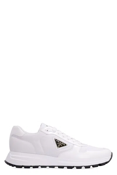 Prada Prax 01 Low-top Sneakers In White