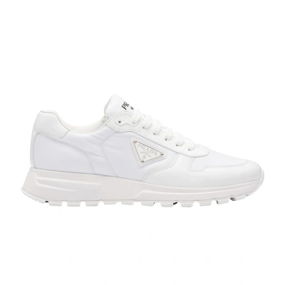 Pre-owned Prada Prax 01 Re-nylon 'white'