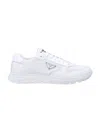 Prada Prax 01 Re-nylon And Brushed Leather Sneakers In Multi