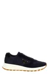 Prada Prax 01 Recycled Nylon And Suede Leather Sneakers