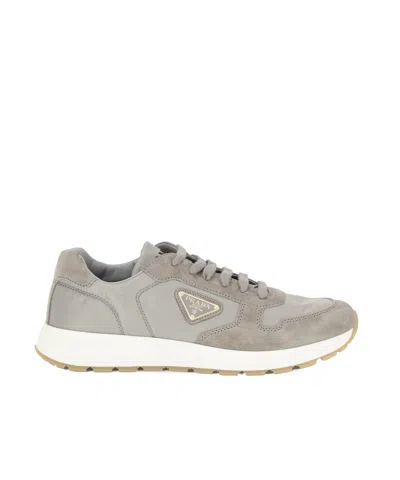 Prada Prax 01 Sneakers In Gray