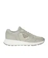 Prada Prax 01 Re-nylon Sneakers In Gray