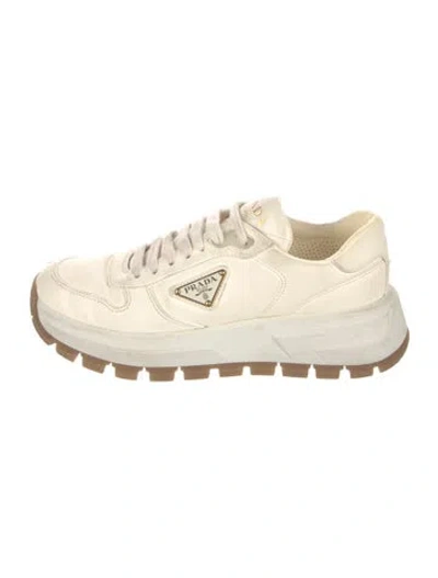 Pre-owned Prada Prax 01 Sneakers In Neutral