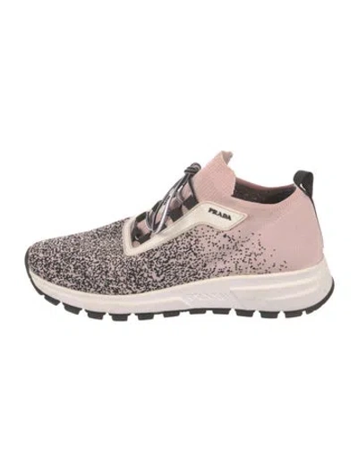 Pre-owned Prada Prax 01 Sneakers In Pink