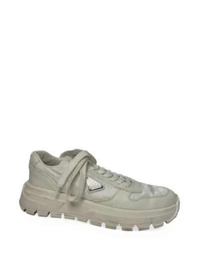Pre-owned Prada Prax 01 Sneakers In White