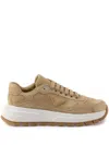 Prada Suede Sneakers In Neutrals
