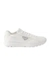 Prada Prax 2.0 Fabric Sneakers In White