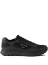 Prada Sneakers Prax 2.0 In Black Fabric And Mesh Men