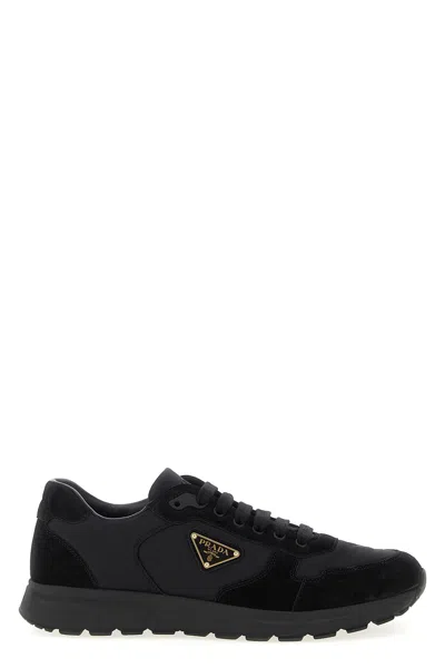 Prada 'prax 2.0' Sneakers In Black