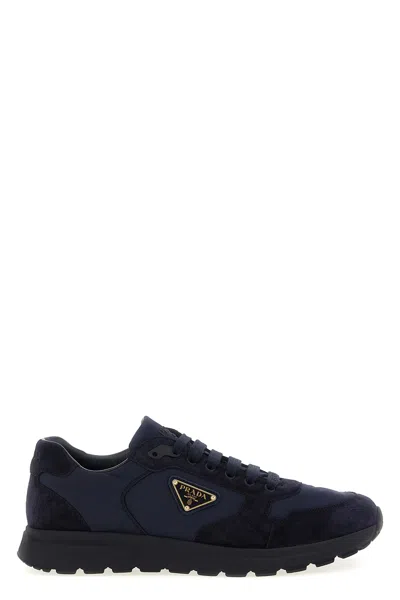 Prada 'prax 2.0' Sneakers In Blue