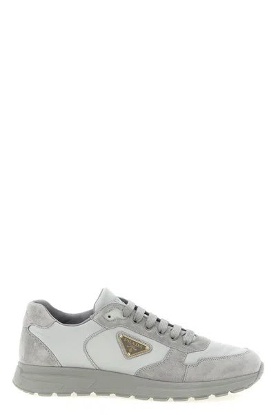Prada 'prax 2.0' Sneakers In Gray