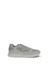 Prada Prax 2.0 Sneakers Made Of Fabric And Mesh In Gray