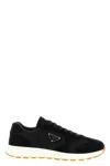 Prada Prax Suede And Re-nylon Sneakers In Multi